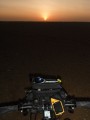 atardecer en el desierto