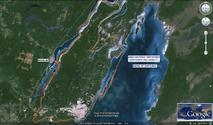Mapa de la ruta completa de la Expedición Kayak "Isla Chetumal"
