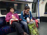 Conocimos muy bien Londres... bajo tierra
