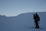 Elias remontando la cabecera norte del glaciar Cortaderal.JPG