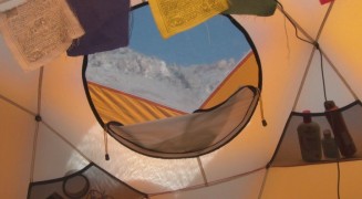 Base Camp Mountain Hardwear Cerro el Plomo