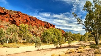 Following the Finke River