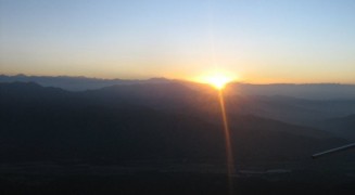Andinismo GEA amanece en el Mauco